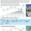 [Infografía] Índice de Producción Industrial de Vietnam creció 7,1% en mayo