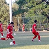 [Foto] Equipo nacional de fútbol de Vietnam prepara para primer partido con Laos en AFF Suzuki Cup