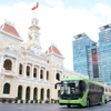 Ciudad Ho Chi Minh experimenta cinco rutas de autobuses eléctricos