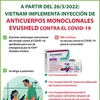 Vietnam implementa inyección de anticuerpos monoclonales Evusheld contra COVID-19