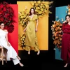 Misses Universo vietnamitas presumen su brillante belleza en días primaverales