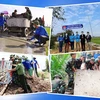 Jóvenes voluntarios de Vietnam por desarrollo comunitario y nacional