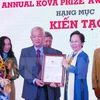 Premio Kova pondera creatividad de estudiantes vietnamitas 