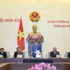 Clausuran sexta sesión del Comité Permanente de Parlamento de Vietnam