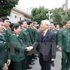 Líder partidista visita Mando de Guardia de Fronteras en ocasión del Tet