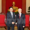 Líder partidista de Vietnam propone orientaciones de cooperación con Laos 