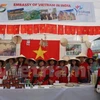 Presentan productos tradicionales vietnamitas en feria caritativa en India