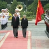 Presidente de Vietnam recibe a Emperador de Japón 