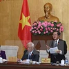 Comité Permanente del Parlamento vietnamita inicia octava sesión 
