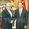 Presidente de Vietnam recibe a ejecutivo de AFP 