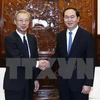 Presidente Dai Quang afirma apoyo a cooperación entre VNA y Kyodo News 