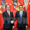 Presidente vietnamita propone medidas para impulsar cooperación con China 