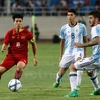 Fútbol: Selección sub-22 de Vietnam cae en partido amistoso con Argentina