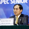 Clausuran en Hanoi segunda reunión de altos funcionarios de APEC 