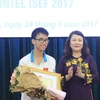 Vietnam gana la tercera posición en Concurso científico-técnico Intel Isef 2017