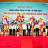 Vietnam lanza acción por el mes de la niñez