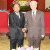 Máximo dirigente partidista de Vietnam resalta amistad con Camboya 