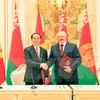 Presidente de Vietnam concluye visita oficial a Belarús 