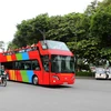 Hanoi prueba nuevo servicio de bus turístico de dos pisos 