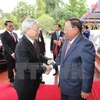 Visita a Camboya de máximo dirigente partidista de Vietnam busca fortalecer nexos