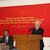 Máximo dirigente partidista de Vietnam aboga por profundizar lazos con Indonesia