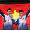 SEA Games 29: Gimnastas vietnamitas dominan prueba de barras asimétricas