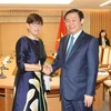 Vicepremier vietnamita recibe a embajadores de países europeos