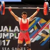 SEA Games 29: Vietnam gana medalla de oro en levantamiento de pesas