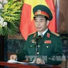 Jefe del Estado Mayor del Ejército Popular de Vietnam recibe a jefe militar camboyano