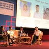 Jóvenes vietnamitas debaten sobre trabajo decente y crecimiento económico