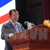 Dirigentes vietnamitas reciben a primer ministro de Camboya 