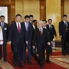 Secretario general del Partido Comunista de Vietnam se reúne con Xi Jinping