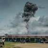 Entra en erupción volcán Sinabung en Indonesia 