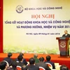 Ciencia y tecnología deben contribuir a elevar eficiencia económica, dijo premier vietnamita
