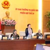Emprenden reunión 20 del Comité Permanente del Parlamento vietnamita