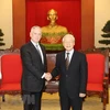 Máximo dirigente partidista de Vietnam propuso fomentar lazos con EE.UU. en sectores potenciales
