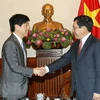 Vicepremier vietnamita recibe a alto funcionario japonés