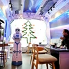 Robotcafe, cafetería con robot mesero en Hanoi