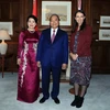 Jacinda Ardern preside acto de bienvenida al primer ministro vietnamita