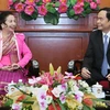 Organizaciones de masas de Vietnam y Laos consolidan cooperación mutua