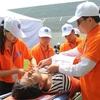Da Nang organiza simulacros de cooperación regional en respuesta a desastres naturales