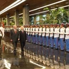 Recibió presidente cubano Raúl Castro al secretario general del Partido Comunista de Vietnam 