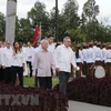 Secretario general del PCV continúa actividades en Santiago de Cuba