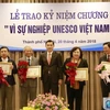 Destacan a personas con grandes contribuciones a actividades de la UNESCO en Vietnam