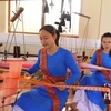 Artesanos de Ninh Thuan intentan recuperar antiguos brocados de la etnia Cham