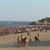 Provincia costera de Thanh Hoa recibe a casi 600 mil viajeros en días feriados