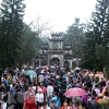 Más de un millón de excursionistas participan a los festejos de la Pagoda del Perfume