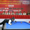 Excelentes jugadores internacionales participan en Torneo de Billar Ciudad Ho Chi Minh 2018
