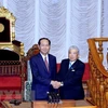 Presidente de Vietnam dialoga con titular de Cámara alta de Japón