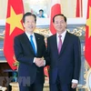 Presidente vietnamita se reúne con el titular del Partido Komei de Japón